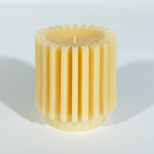 Finned Bee's Wax Candle